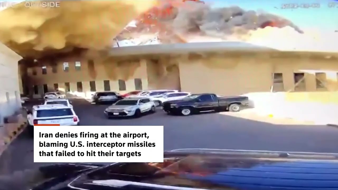 Airport Inferno Video Sparks Iran Standoff